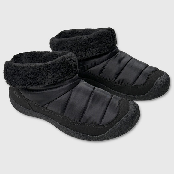 Keen Howser Fold Down Boots - NEW Womens Size 9 Black - #48605-CL2 - Picture 3 of 6